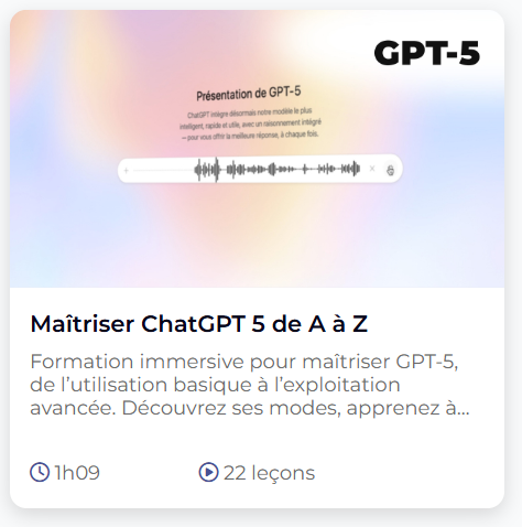 Formation Chat GPT
