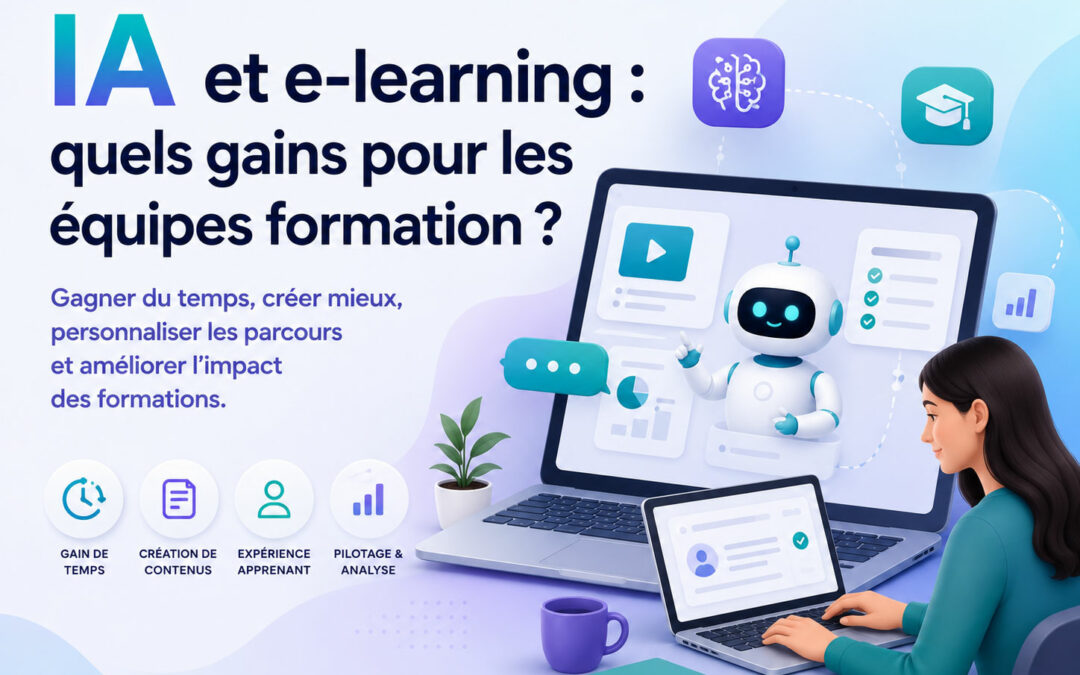 IA et e-learning : quels gains pour les équipes formation ?