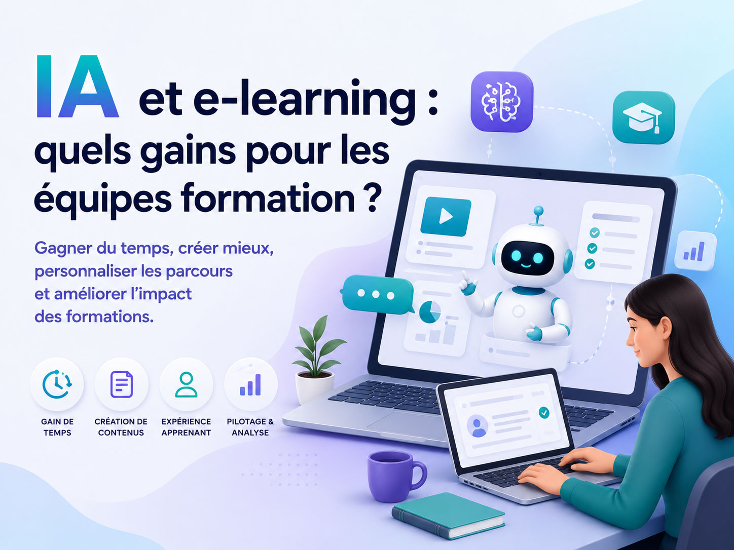 IA et e-learning : quels gains pour les équipes formation ?